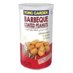 TONG GARDEN  BARBEQUE COATED PEANUTS TALL CAN 160g
