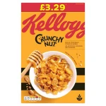 Kellogg's Crunchy Nut Breakfast Cereal 500g