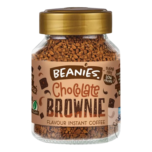 Beanies Chocolate Brownie Flavoured Instant Coffee 50g