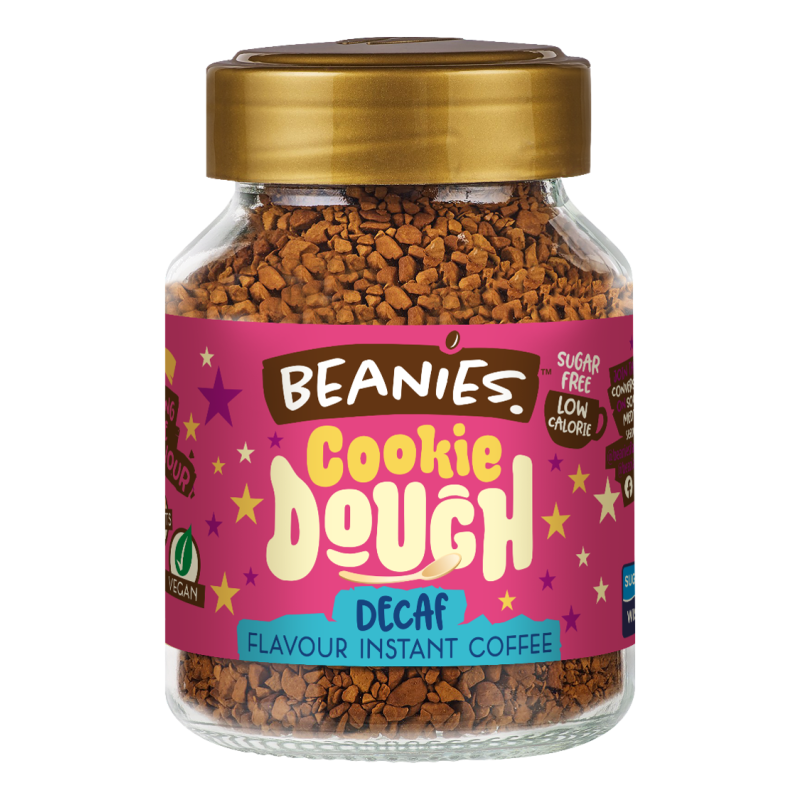 Beanies Cookie Dough Decaf Flavour Instant Coffee 50g