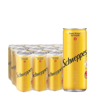 Schweppes Tonic Water Can 320ml 12pcs