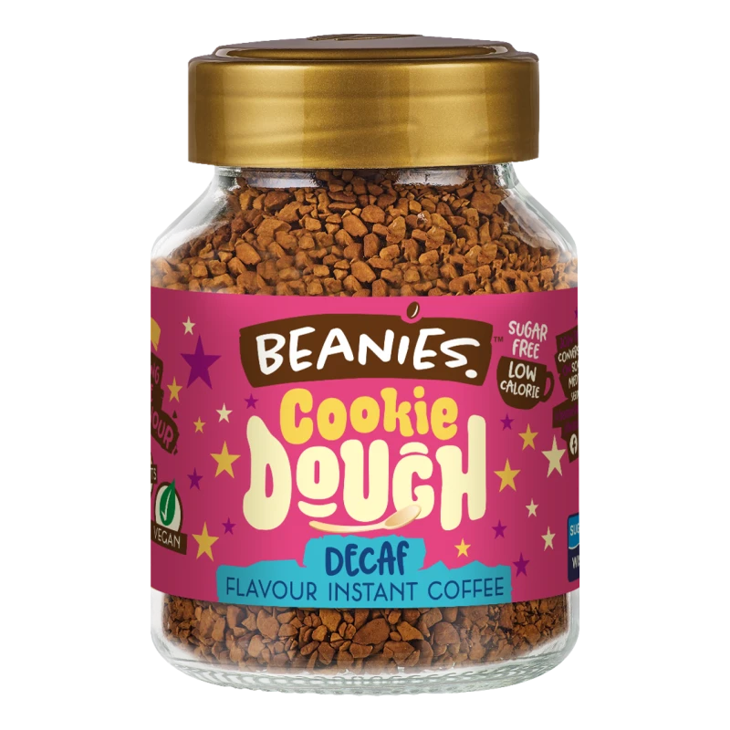 Beanies Cookie Dough Decaf Flavour Instant Coffee 50g