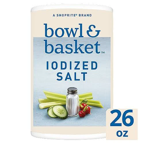 Bowl & Basket lodized Salt 737g