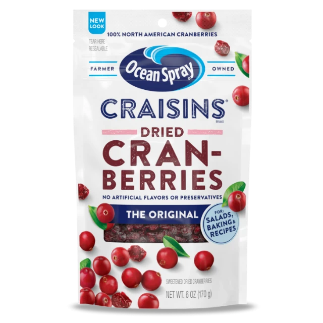 Ocean Spray Craisins Dried Cran-Berries The Original 170g