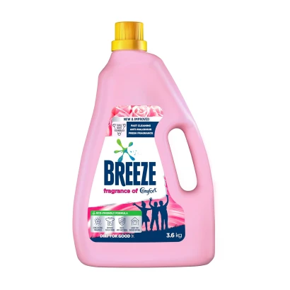 Breeze Fragrance of Comfort Liquid Detergent 3.6L