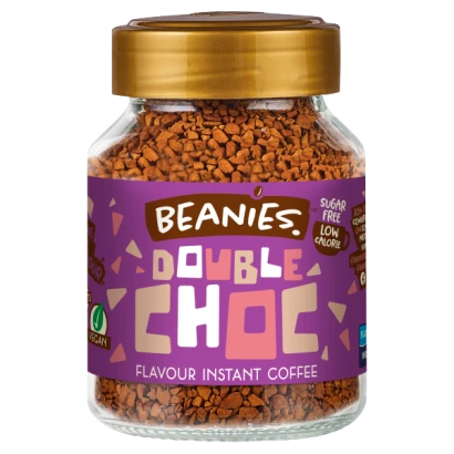 Beanies Double Choc Flavour Instant Coffee 50g