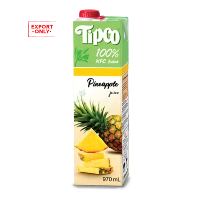 Tipco 100% Pineapple Juice 1ltr