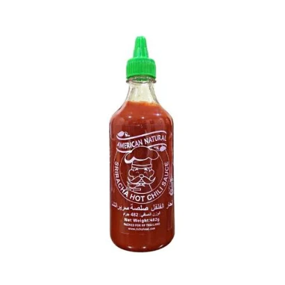 American Natural Sriracha Hot Chili Sauce 482g