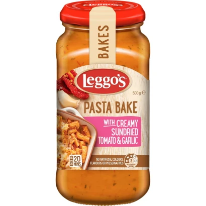 Leggo's Pasta Bake with Creamy Sundried Tomato & Garlic 500g