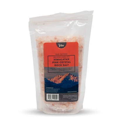 DR. GRAM SALT HIMALAYAN PINK CRYSTAL ROCK SALT 500GM