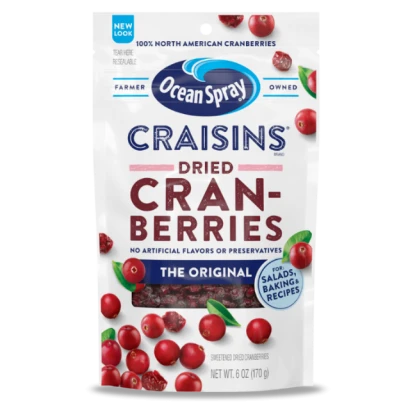 Ocean Spray Craisins Dried Cran-Berries The Original 170g