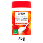 Tesco Granulated Sweetener with Aspartame 75g