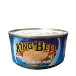 King Bell light Meat Tuna veg oil 185g