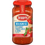 Leggo's Bolognese - Chunky Tomato Garlic & Herbs Pasta Sauce 500g