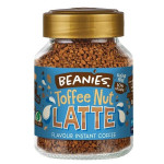 Beanies Toffee Nut Latte Flavour Instant Coffee 50g