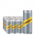 Schweppes Soda Water Can 320ml 12pcs