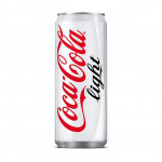 Cocacola Light Coke Can Soft drinks 330g
