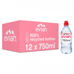 Evian Water Original Cap 750ml 12pcs