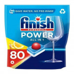 Finish Powerball Power All-In-1 Dishwasher Tablets - Lemon, 80pcs