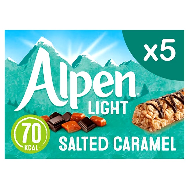 Alpen Light Salted Caramel 95g