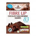 Crownfield Fibre Up Chocolate Fudge Brownie Squares 120g