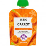 Tesco Carrot Babyfood Pouch 70g