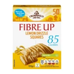 Crownfield Fibre Up Lemon Drizzle Squares 120g