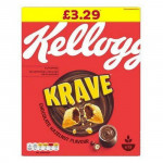 Kellogg's Krave Chocolate Hazelnut Flavor 410g