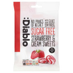 Diablo Sugar Free Strawberry and Cream Sweets 75g