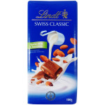 Lindt Swiss Milk Chocolate Roasted Almonds 100g