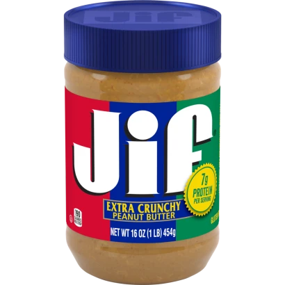 Jif Extra Crunchy Peanut Butter 454g