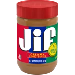 Jif Creamy Peanut Butter 454g