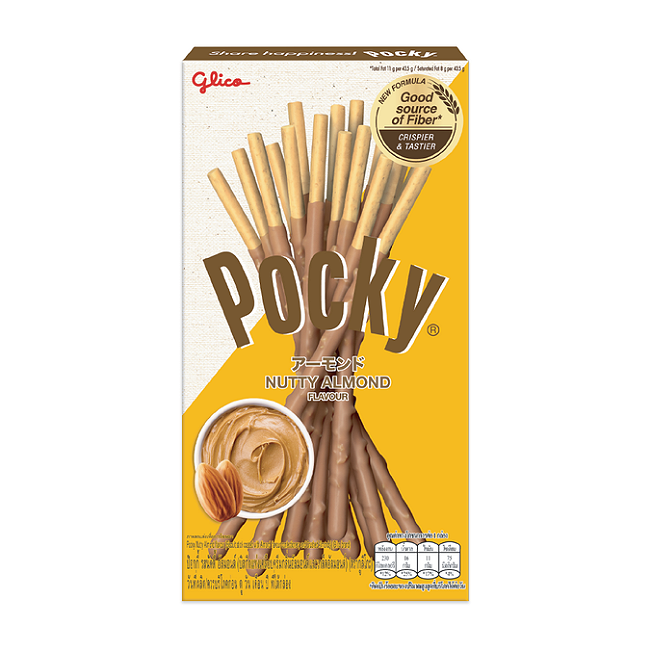 Pocky Nutty Almond Flavor Sticks 39g