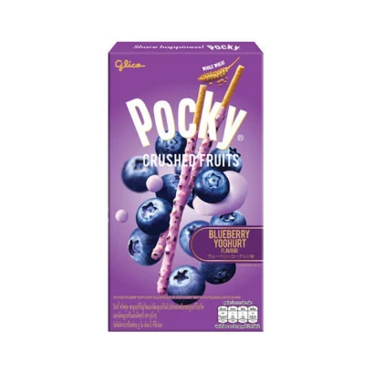 Pocky Crushed Fruits Blueberry Yogurt 38g