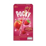 Pocky Crushed Fruits Strawberry Peach Yoghurt 38g