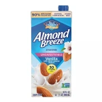 Blue Diamond Almond Breeze Vanilla Unsweetened Almond Milk 946g