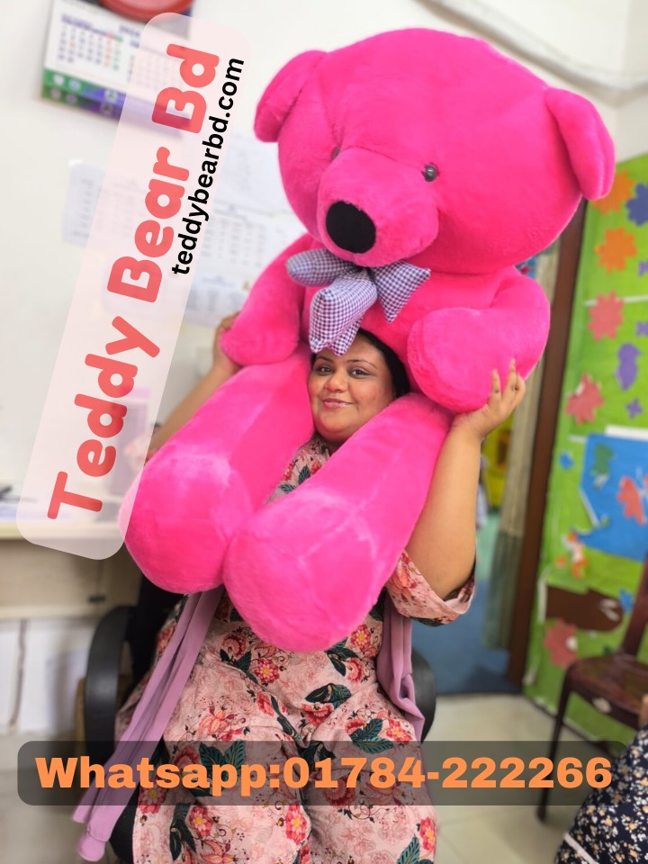 Extra large big Teddy 5 feet dark pink - Price in Bangladesh