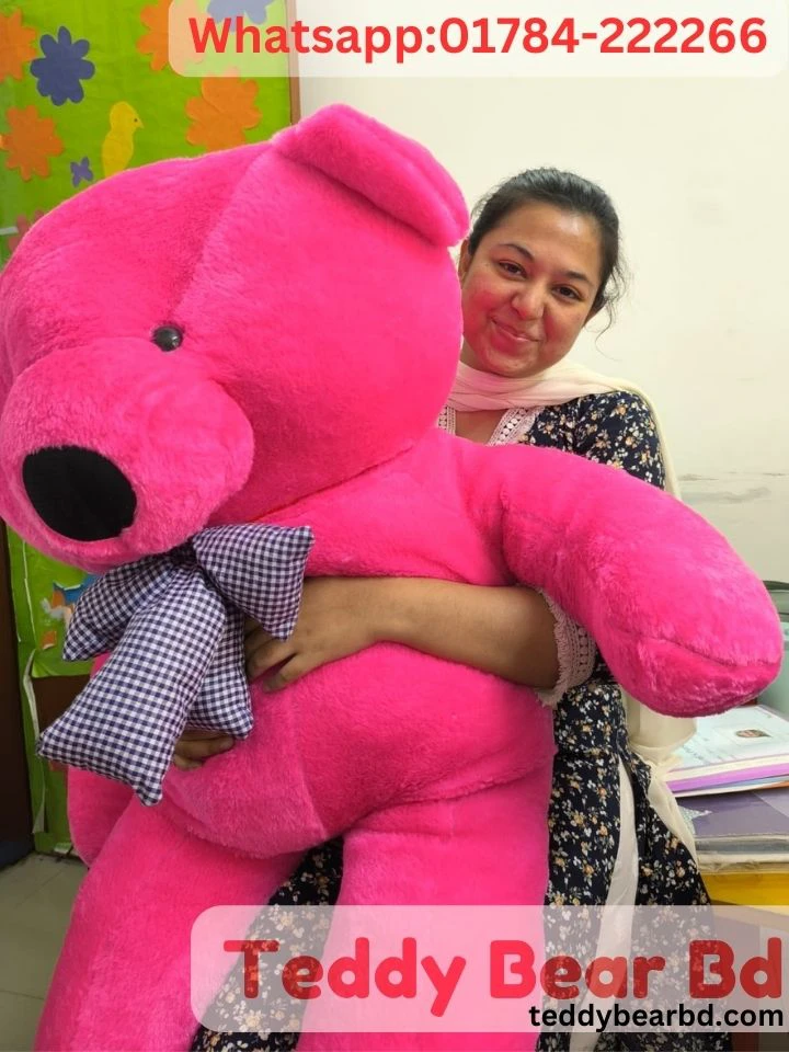 Extra large big Teddy 3.5 feet dark pink - Price in Bangladesh