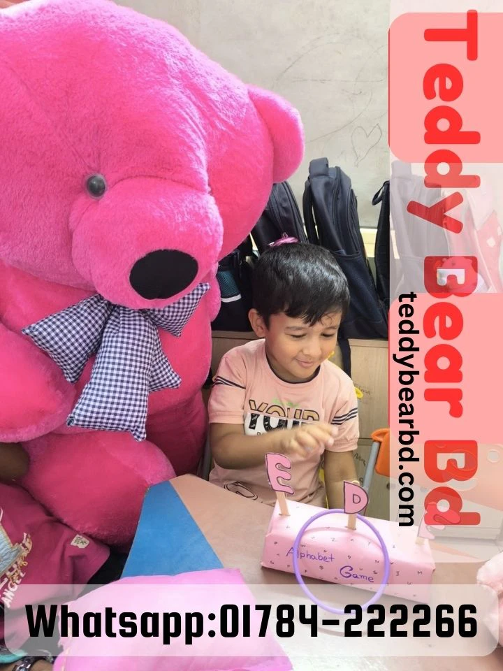 Extra large big Teddy 2.5 feet dark pink - Price in Bangladesh