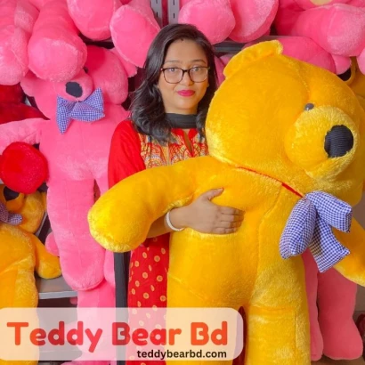 Extra large big Teddy  3.5  yellow  color  - Price in Bangladesh