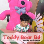 Extra large big Teddy 4  feet dark pink - Price in Bangladesh