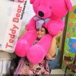 Extra large big Teddy 5 feet dark pink - Price in Bangladesh