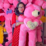 Extra large big Teddy 4 feetr pink color  - Price in Bangladesh