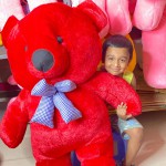 Extra large big Teddy  red color 5 feet  - Price in Bangladesh