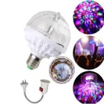 LED Disco Ball Colorful Rotating Bulb