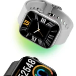 J02 Smartwatch with Heart Rate, Blood Pressure, and Sleep Monitoring, 2.01" Screen, IP67 Waterproof for 2024